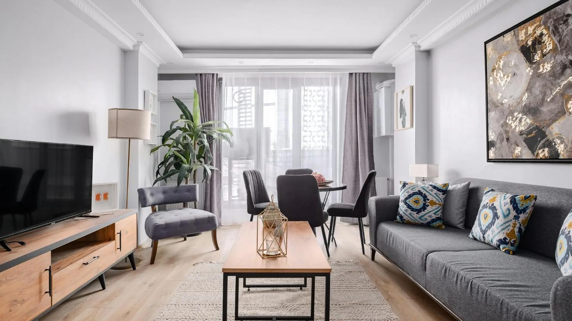 New Sisli Apartment - 1Gbps Wifi - Ac - Elevator اسطنبول تركيا
